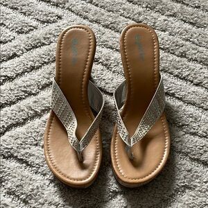 Stylish Silver Jewel Women's Sandals